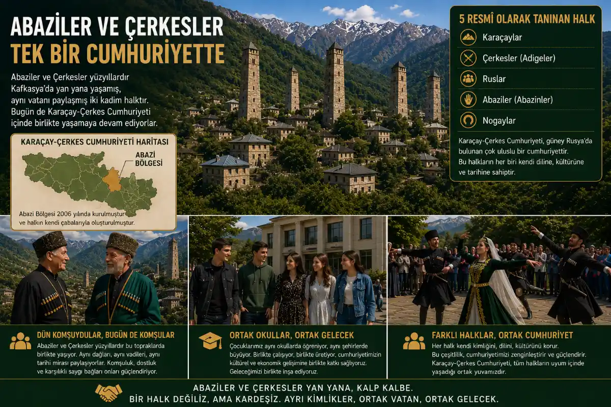 Bugün Abaza Yurdu: Karaçay-Çerkesya
