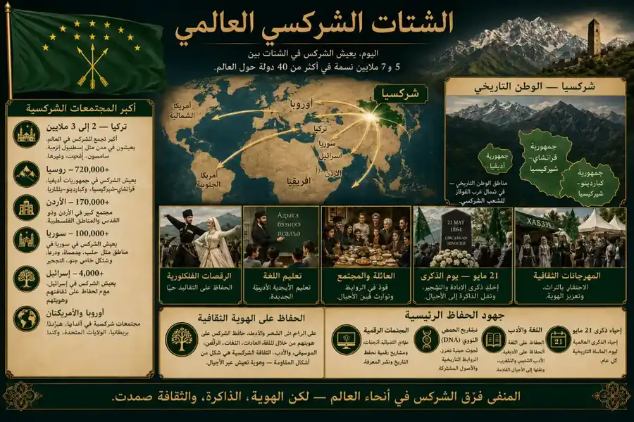 Circassian heritage and global diaspora