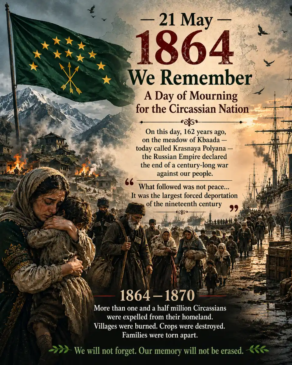 Circassian memory. Circassian memory.