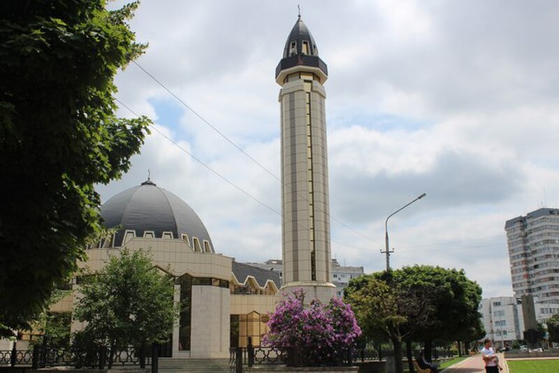 Central Cathedral Mosque in Nalchik, Kabardino-Balkaria