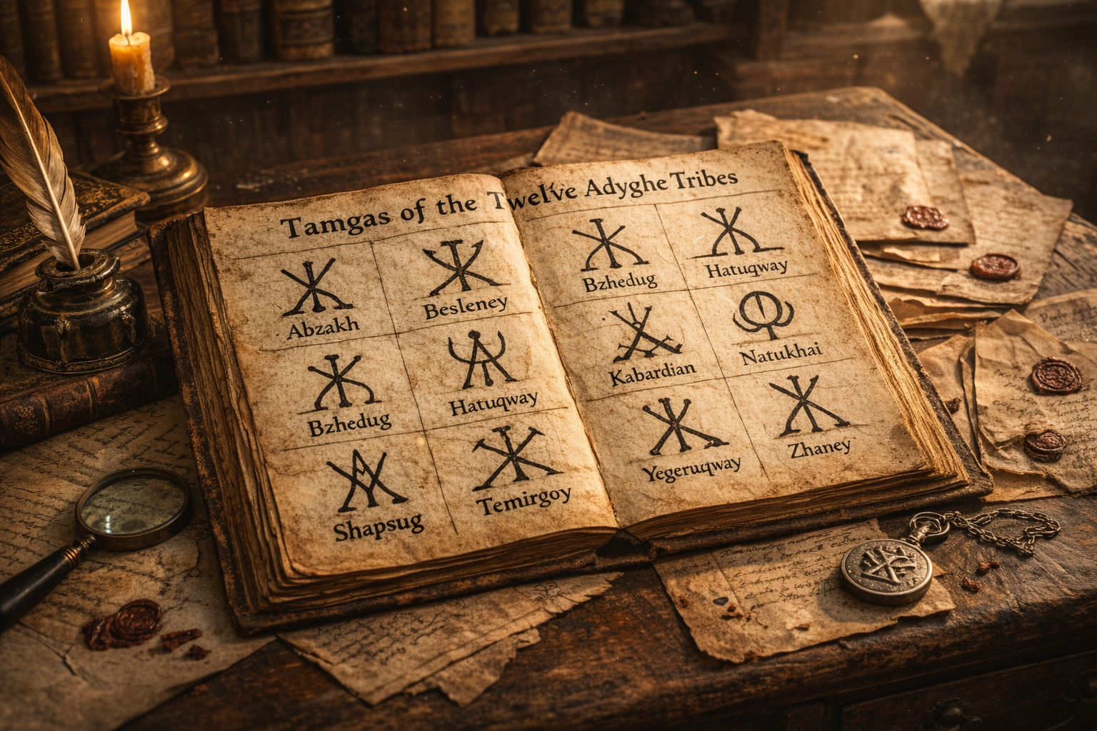 Circassian Tamga Finder: Identify Your Clan Symbol