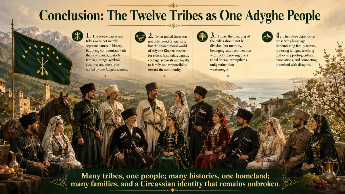 The Twelve Tribes as One Adyghe People