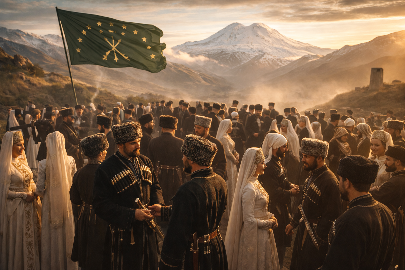 Circassian Tribes: The 12 Adyghe Tribes, History, Genocide, Exile & Survival