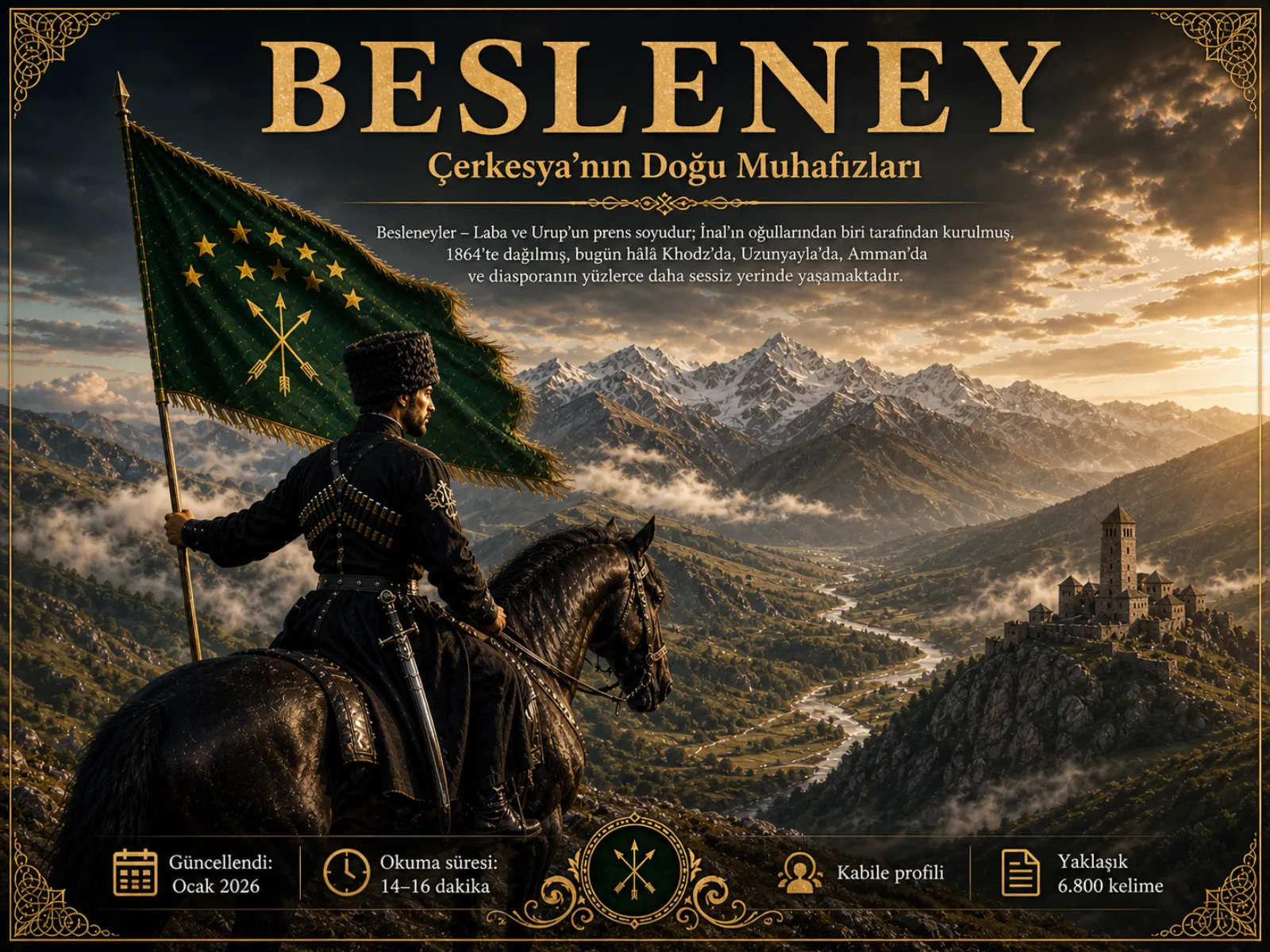 Besleney Kabilesi: Çerkesya'nın Doğulu Muhafızları