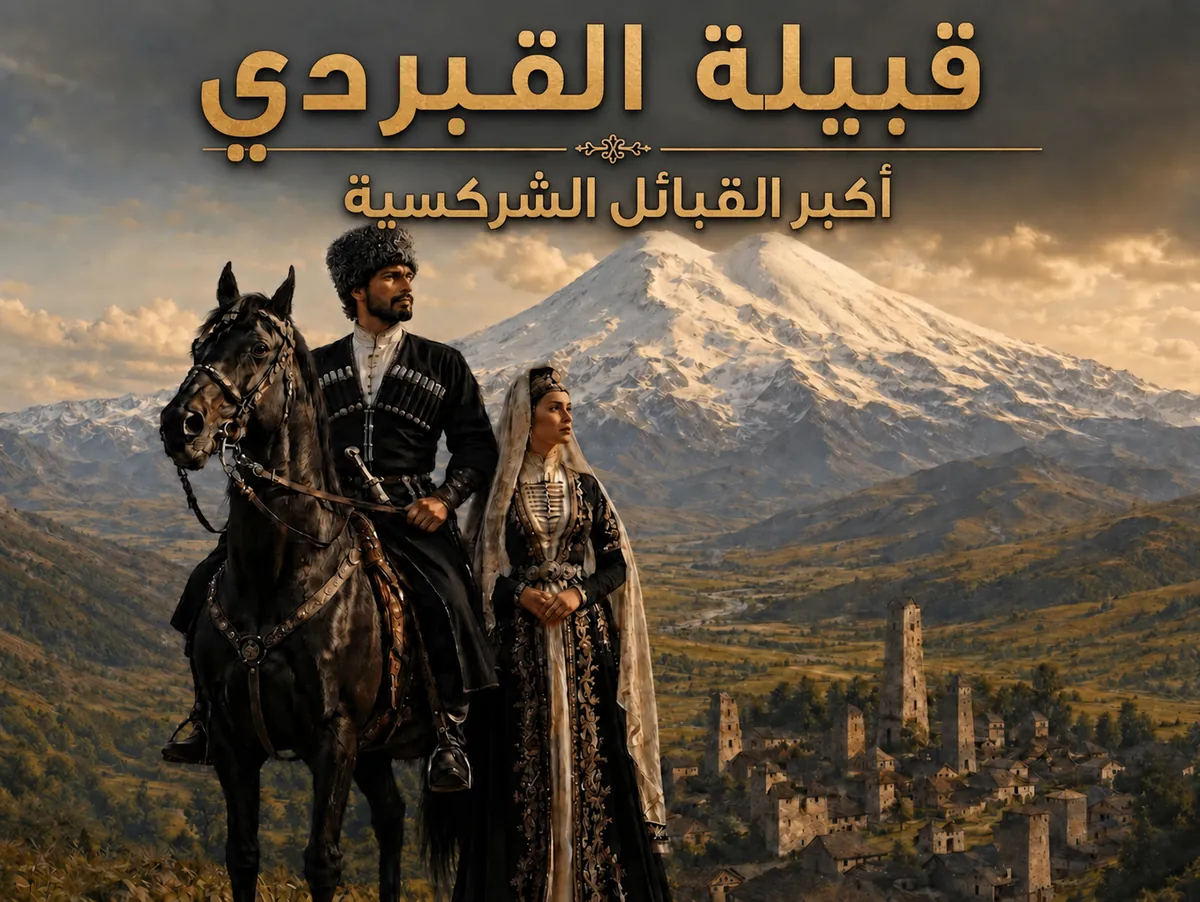 قبيلة القبردية: أكبر أمة شركسية