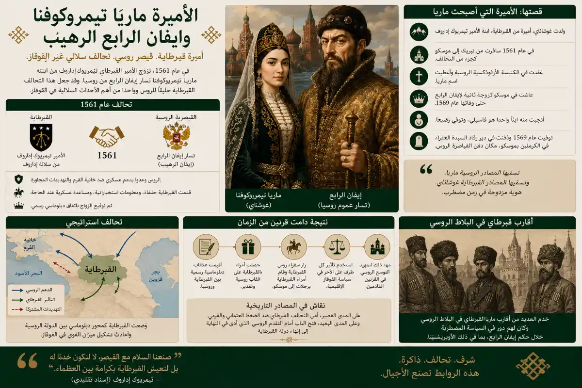 التحالف القبرطاي-روسي في التاريخ التحالف القبرطاي-روسي في التاريخ