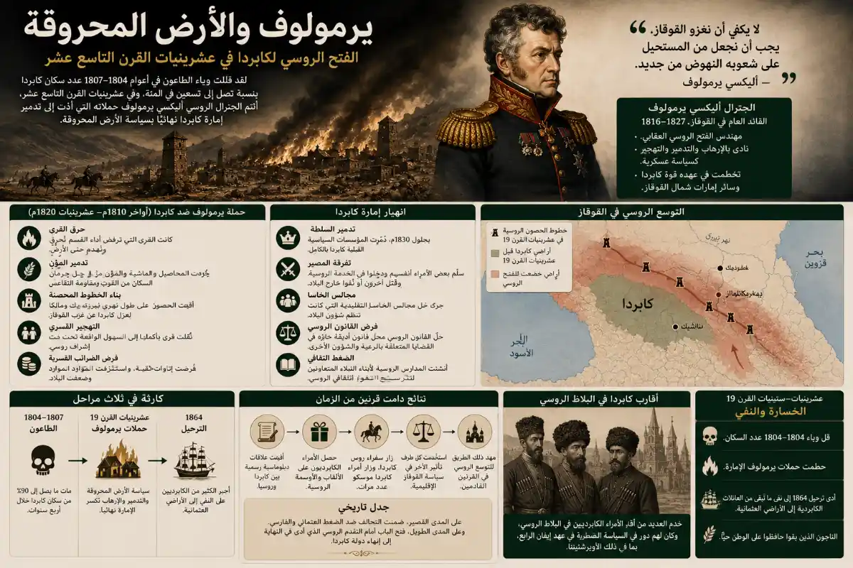 حملة يرمولوف ضد كابردا