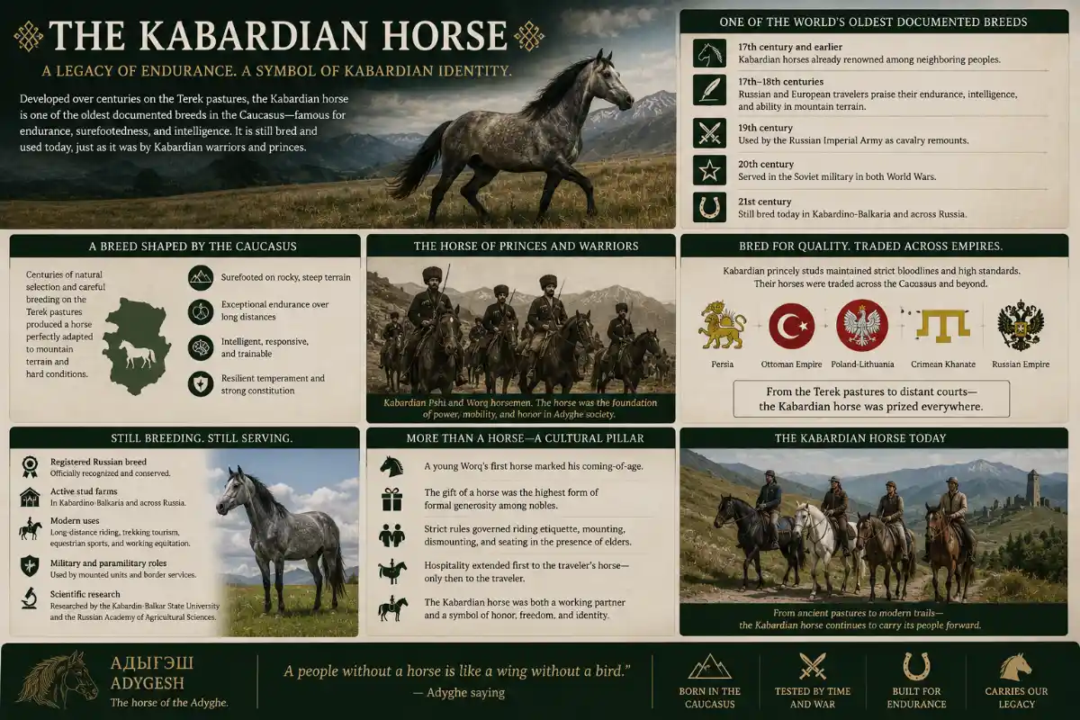The legacy of the Kabardian horse The legacy of the Kabardian horse