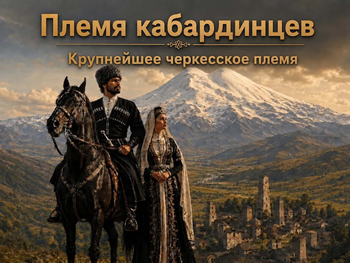 Кабардинское племя: крупнейший черкесский народ