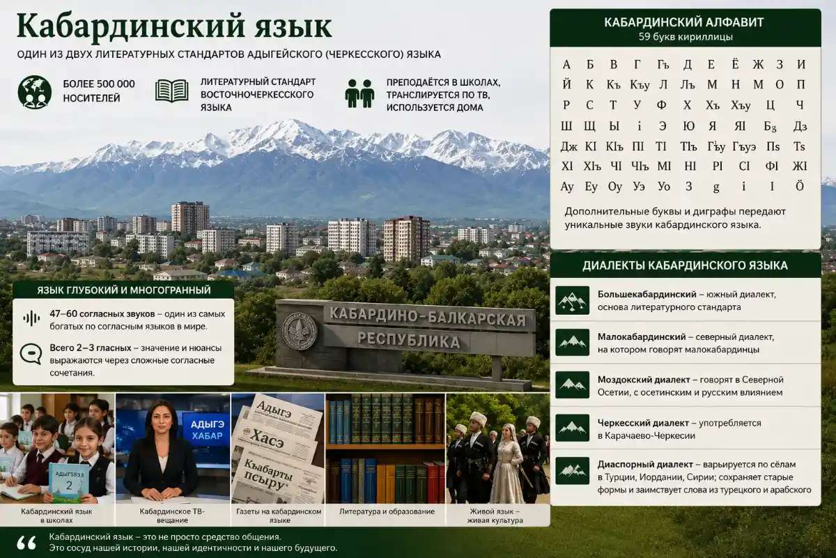 Kabardian language: a cultural overview