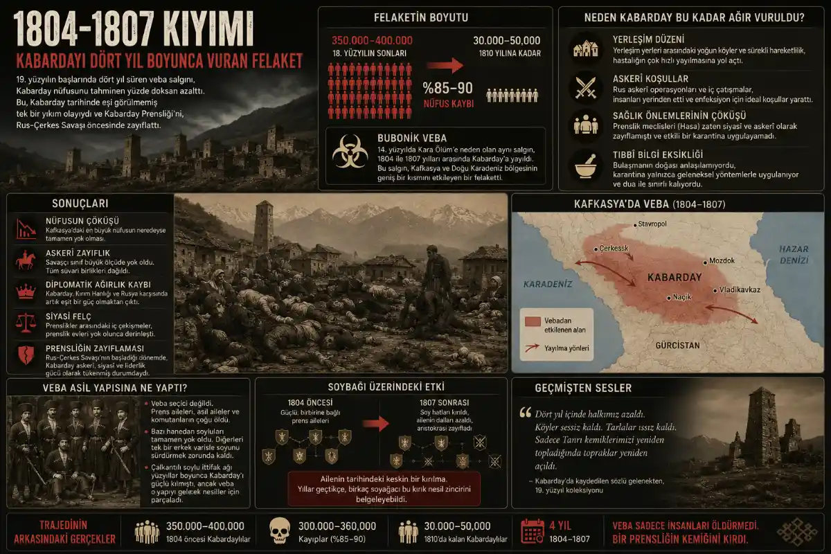Kabarday'daki 1804-1807 veba salgını
