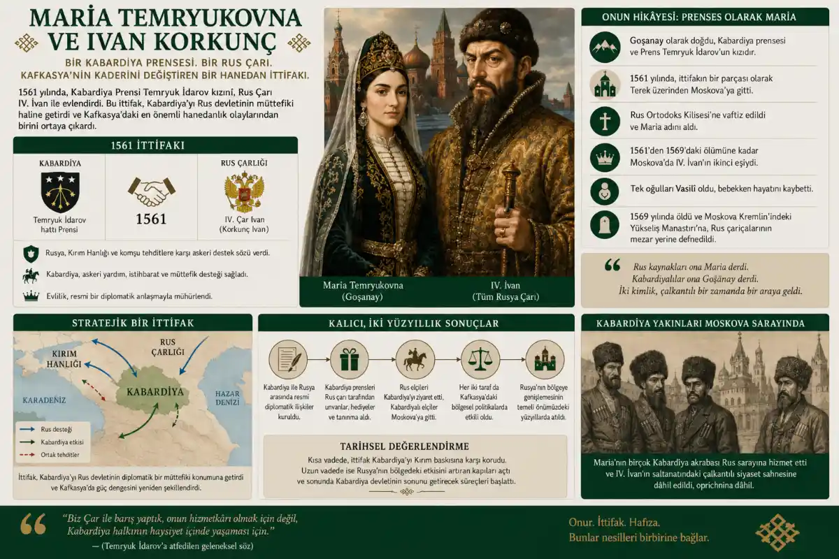 Maria Temryukovna ve Ivan Korkunç'un İttifakı