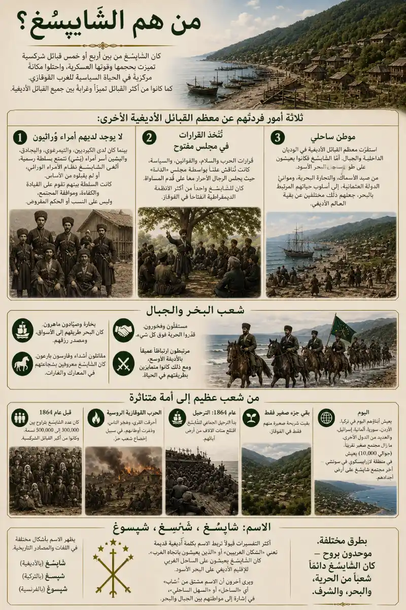 شعب الشّاپسُوغ: تاريخ وثقافة