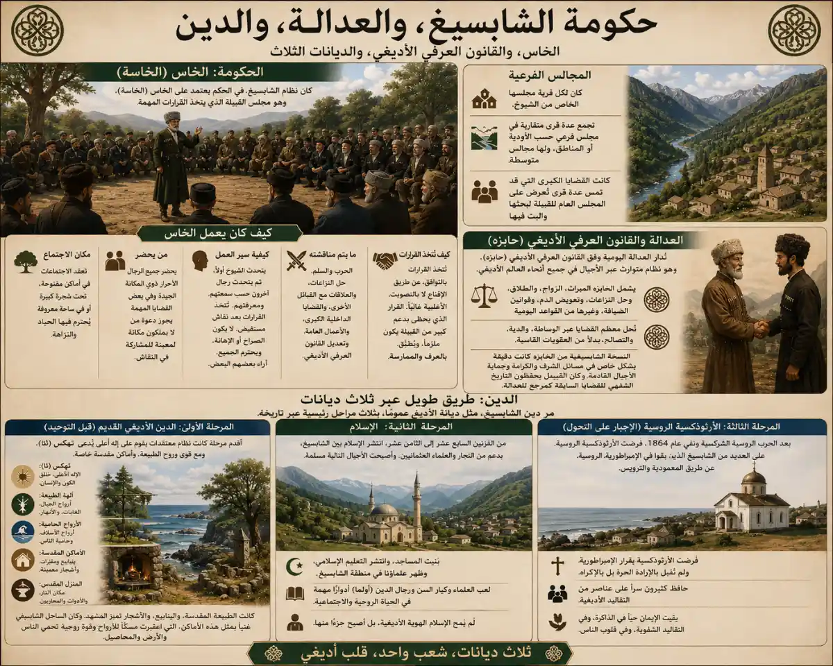 حكومة الشابسيغ والعدالة والدين