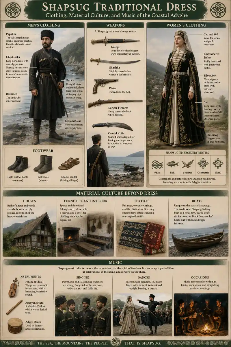 Shapsug traditional dress and culture guide