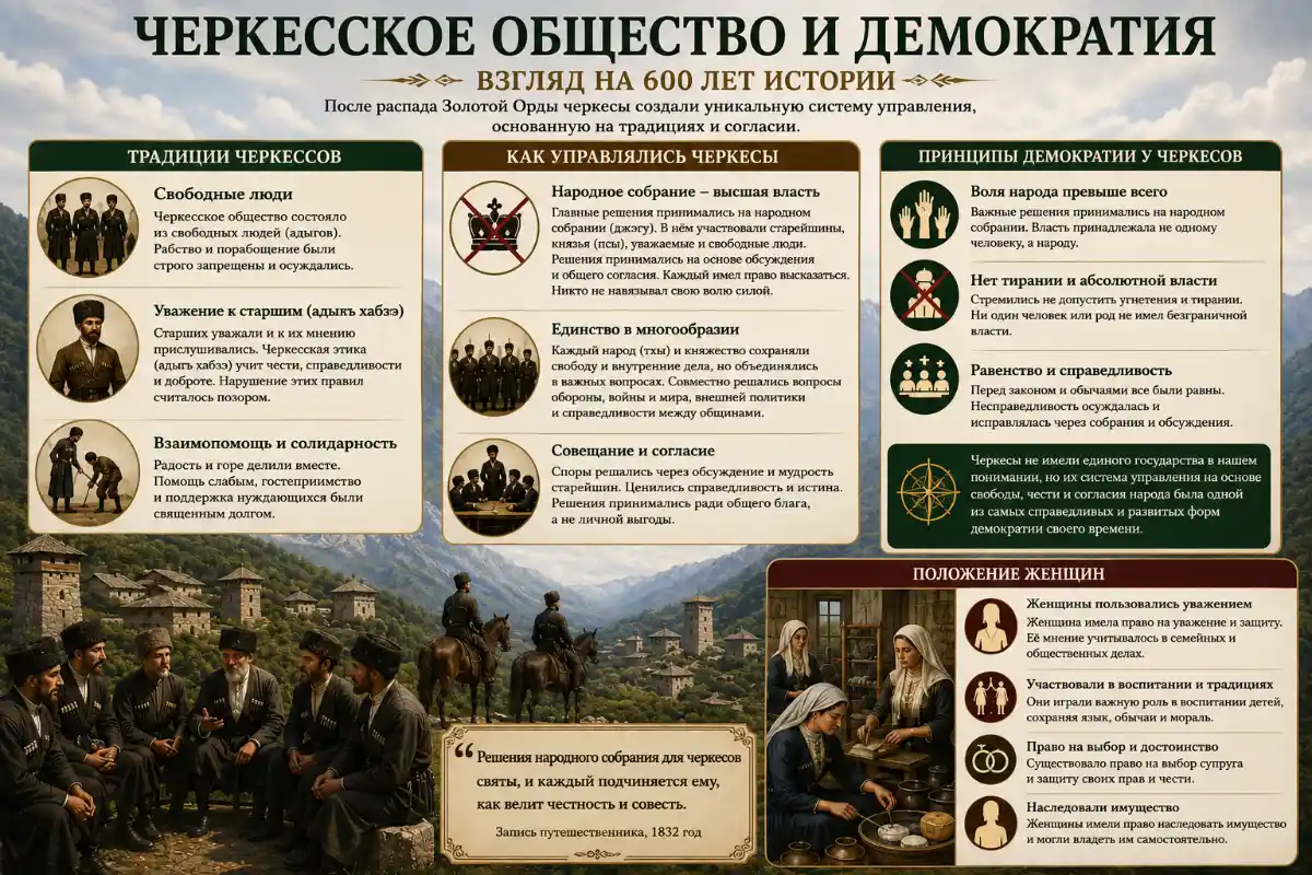 Черкесское общество и демократическая система