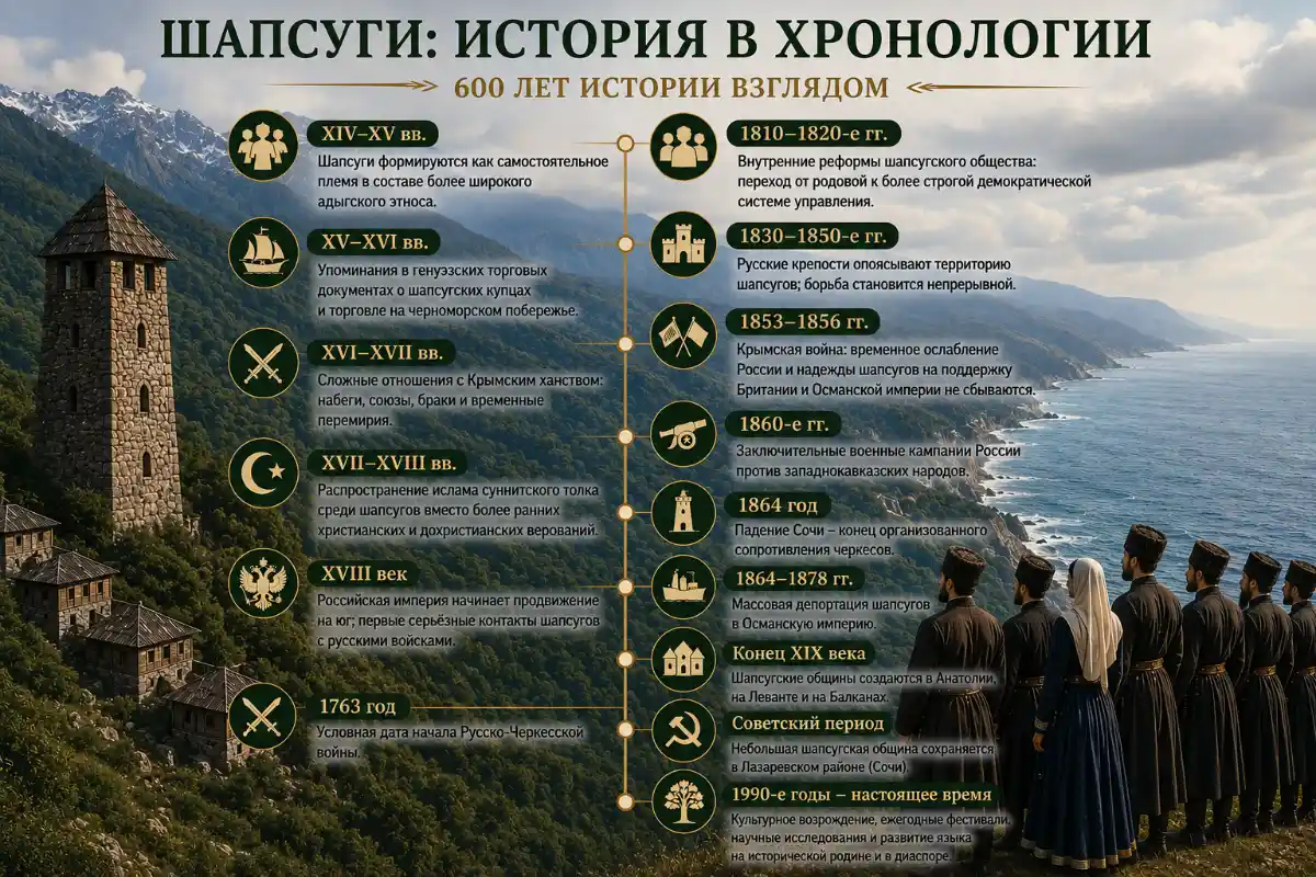 Хронология: 600 лет кратко
