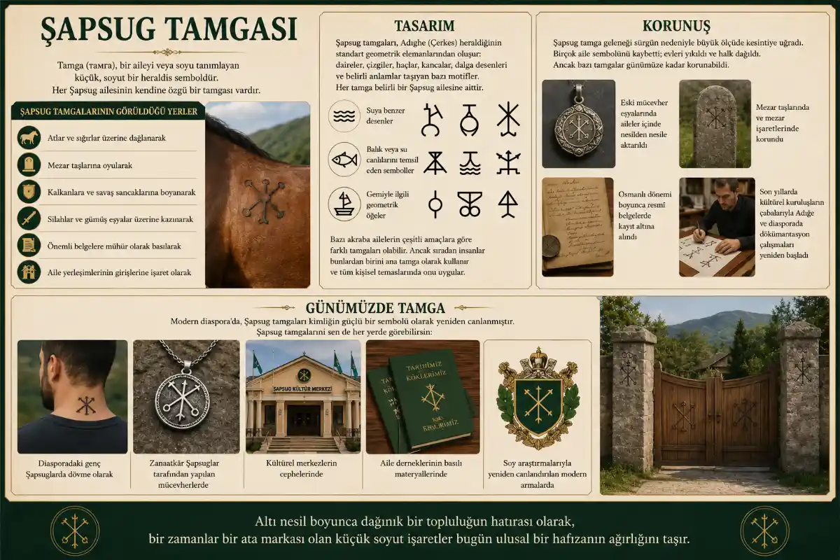 Şapsug tamgalarının tarihi ve kültürü