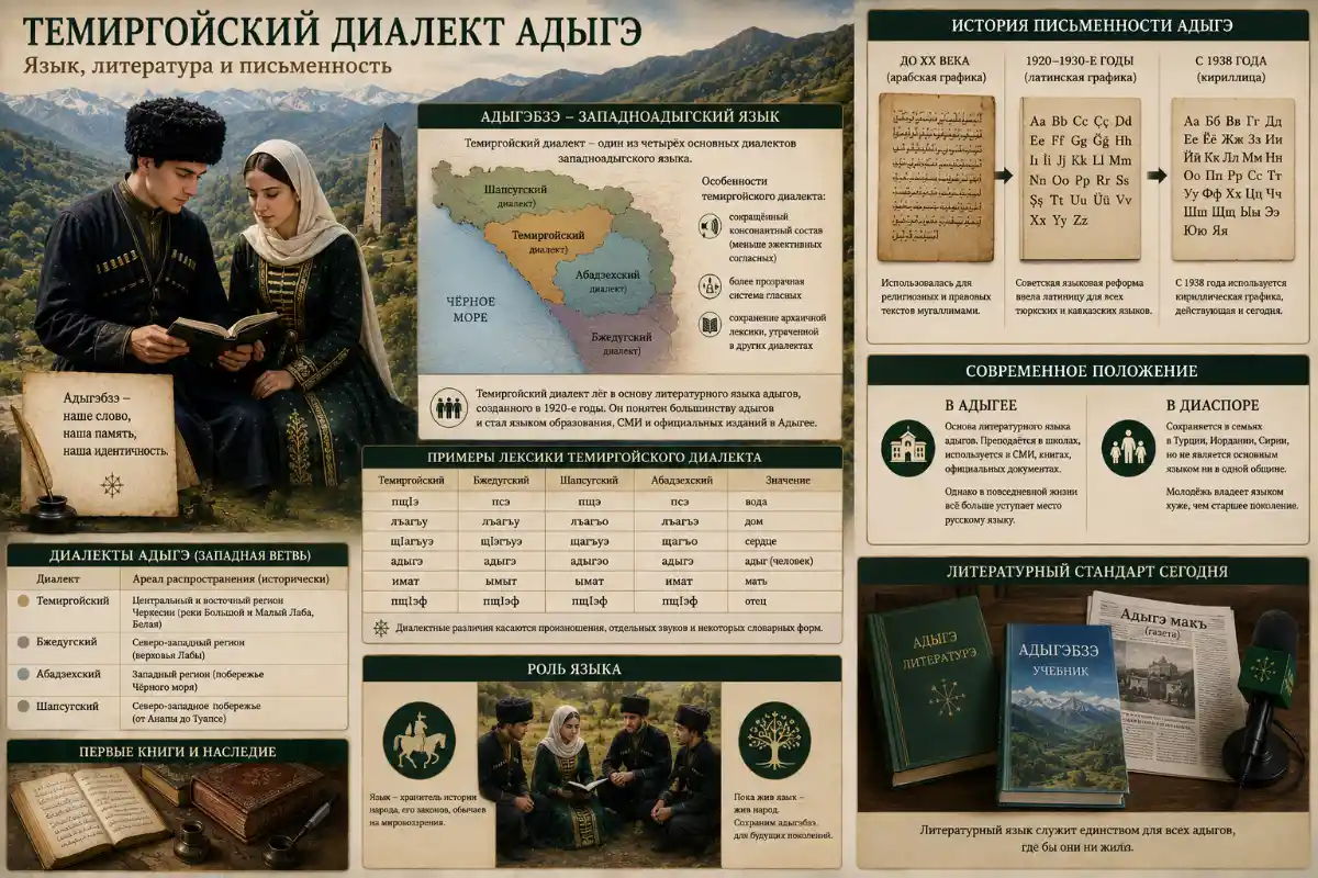 Темиргойский диалект и его значение Темиргойский диалект и его значение