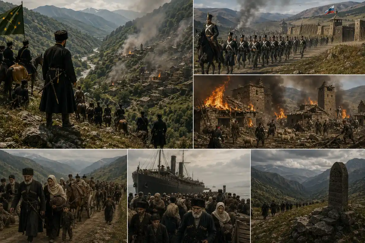 War-torn The Circassian:  Struggle and Exodus