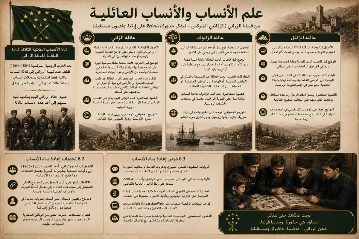 علم الأنساب والأنساب العائلية الزرانية علم الأنساب والأنساب العائلية الزرانية