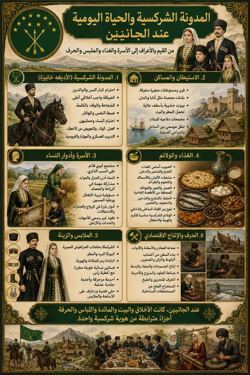 Circassian life: culture, traditions, and craftsmanship Circassian life: culture, traditions, and craftsmanship