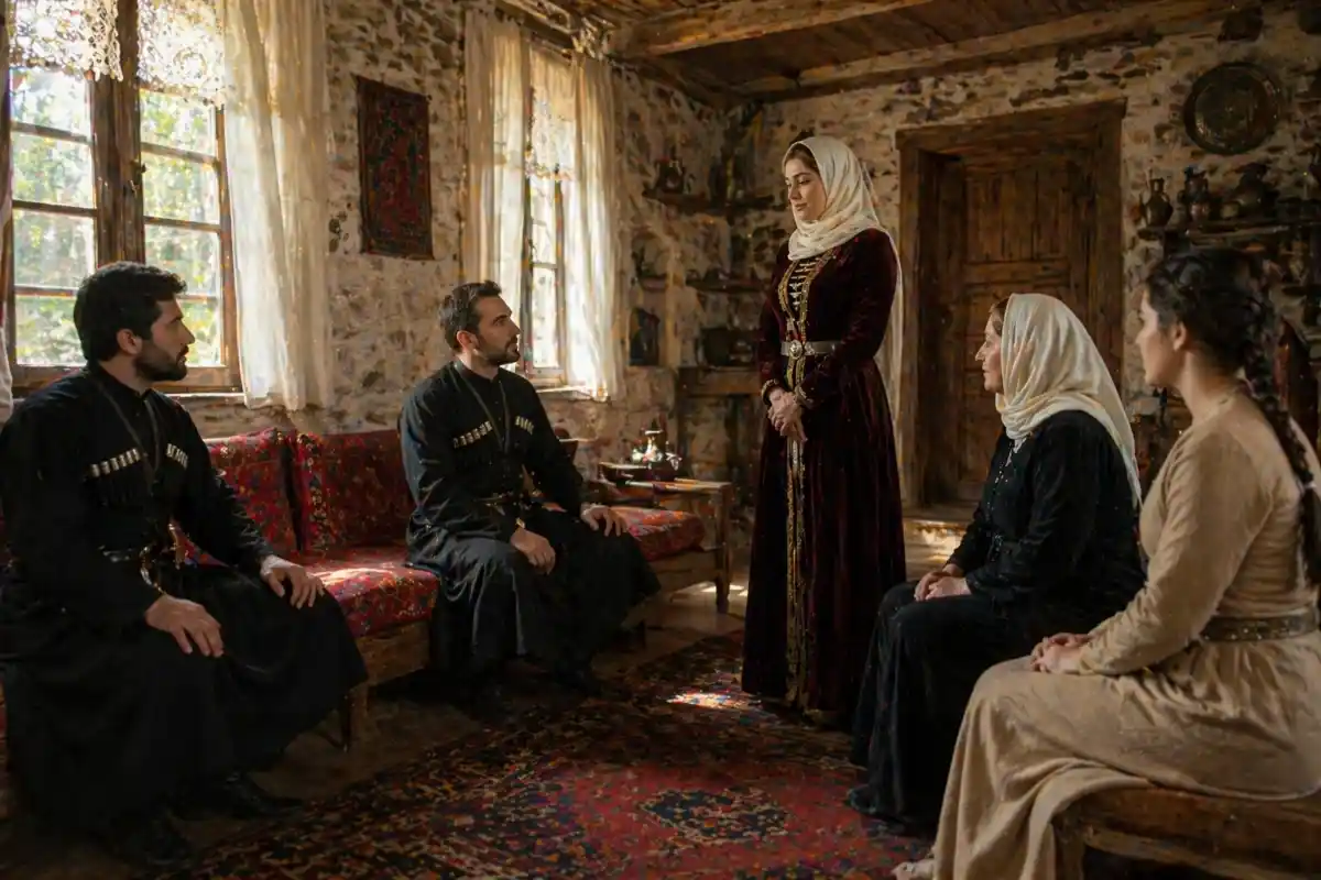Women in Adyghe Xabze