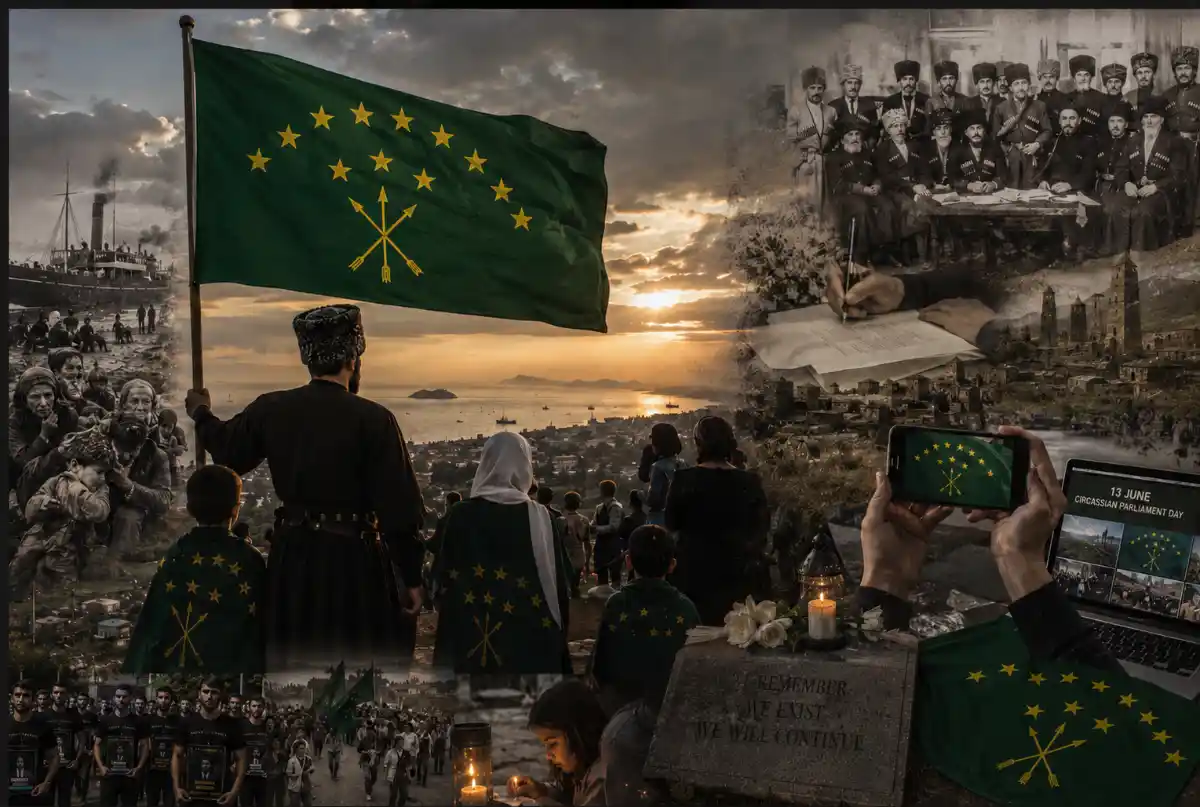 June 13, 1861: When 12 Circassian Tribes United