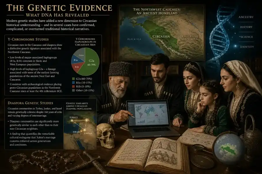 Genetic heritage of the Circassians Genetic heritage of the Circassians