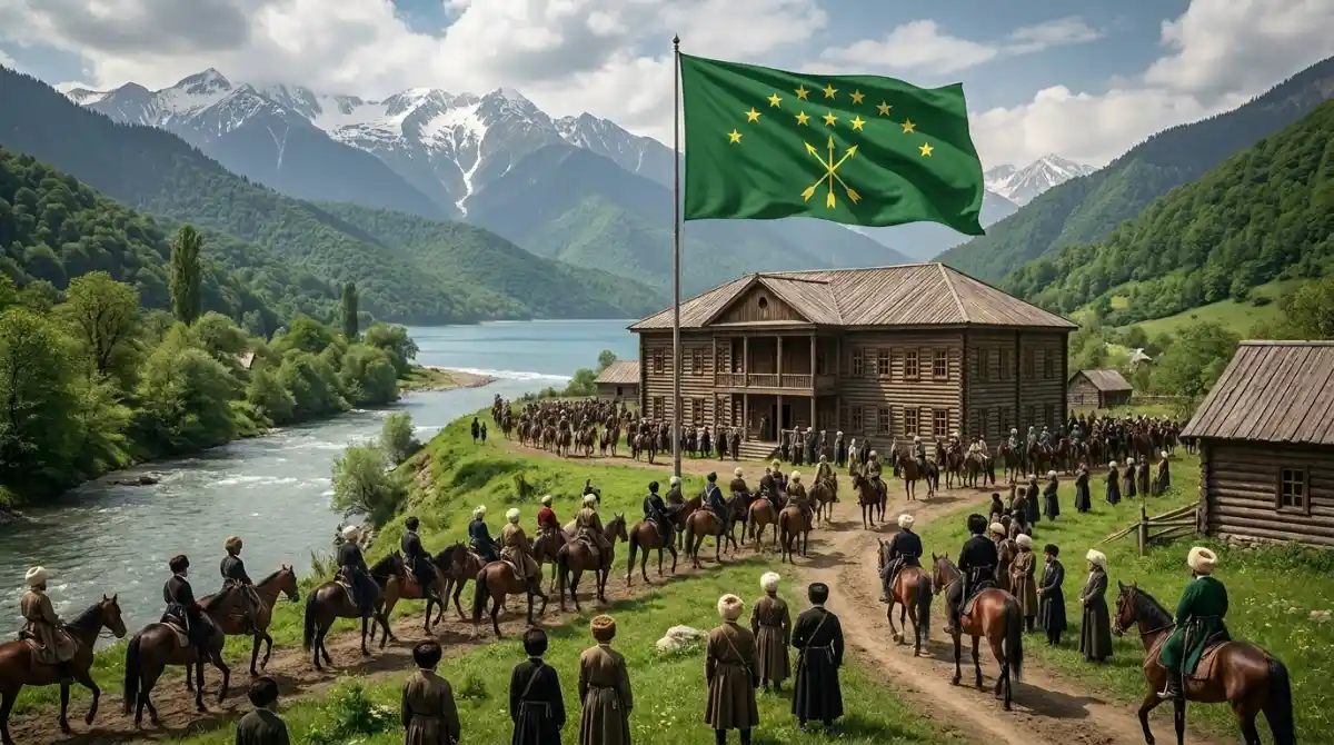 June 13, 1861: When 12 Circassian Tribes United